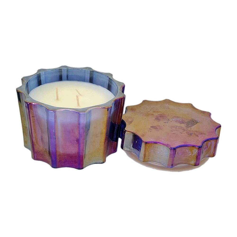 MAISON DE BOUGIES PARFUMEE 3 WICK CANDLE ENCHANTE SWEET CITRUS 12oz GLASS NEW
